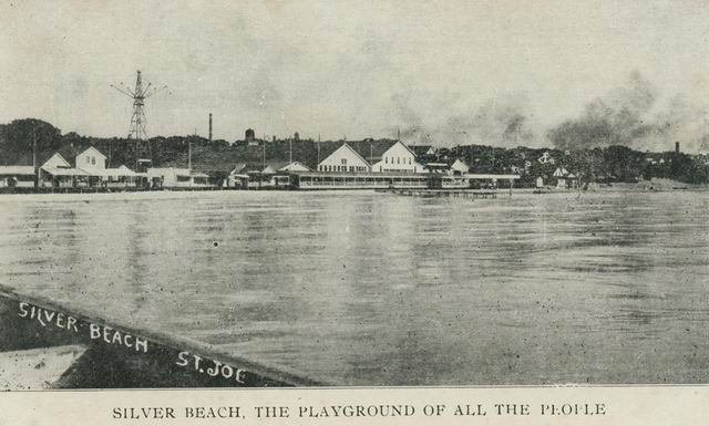 Silver Beach Amusement Park - Old Postcard Silver Beach